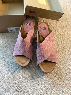 Sofft Ciera Desert Rose Sandals Size 9 NEW